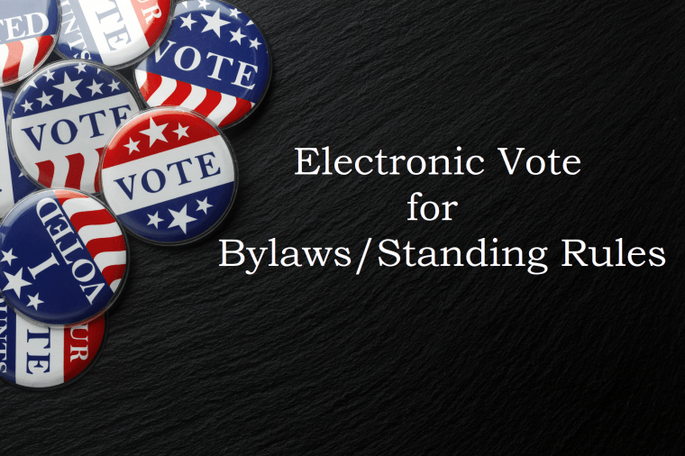 vote bylaws